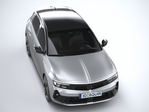 Vauxhall Astra GSE 2022 3D Model
