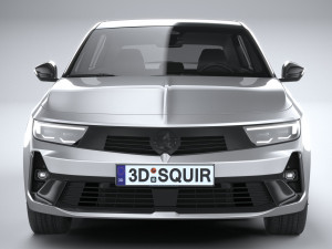 Vauxhall Astra GSE 2022 3D Model