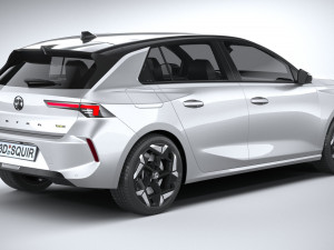 Vauxhall Astra GSE 2022 3D Model