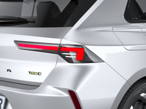 Vauxhall Astra GSE 2022 3D Model