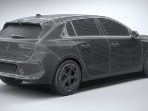 Vauxhall Astra GSE 2022 3D Model