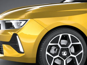 Vauxhall Astra Sports Tourer 2022 3D Model