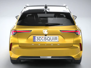 Vauxhall Astra Sports Tourer 2022 3D Model
