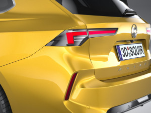 Vauxhall Astra Sports Tourer 2022 3D Модель