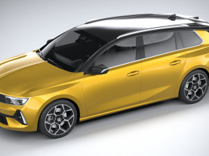 Vauxhall Astra Sports Tourer 2022 3D Модель