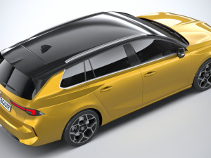 Vauxhall Astra Sports Tourer 2022 3D Модель