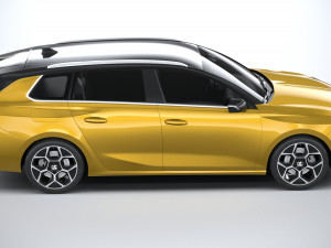 Vauxhall Astra Sports Tourer 2022 3D Модель