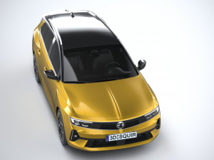 Vauxhall Astra Sports Tourer 2022 3D Модель