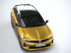 Vauxhall Astra Sports Tourer 2022 3D Model