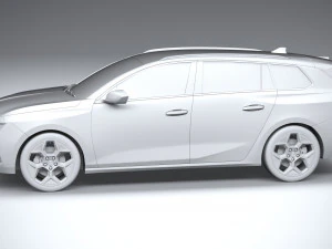 Vauxhall Astra Sports Tourer 2022 3D Model