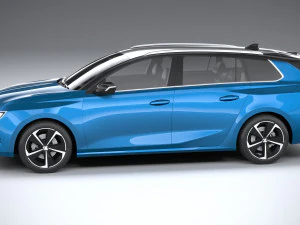 Vauxhall Astra Sports Tourer Basic 2022 3D Model