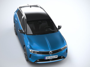 Vauxhall Astra Sports Tourer Basic 2022 3D Model