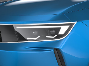 Vauxhall Astra Sports Tourer Basic 2022 3D Model