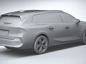 Vauxhall Astra Sports Tourer Basic 2022 3D Model