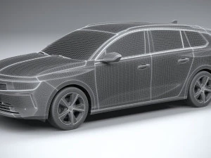 Vauxhall Astra Sports Tourer Basic 2022 3D Model