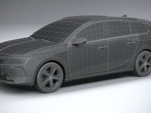 Vauxhall Astra Sports Tourer Basic 2022 3D Model