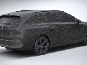 Vauxhall Astra Sports Tourer Basic 2022 3D Model
