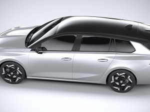 Vauxhall Astra Sports Tourer GSE 2022 3D Модель