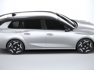 Vauxhall Astra Sports Tourer GSE 2022 3D Модель