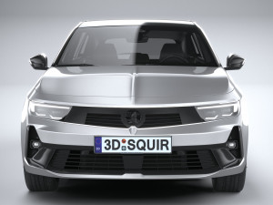Vauxhall Astra Sports Tourer GSE 2022 3D Модель