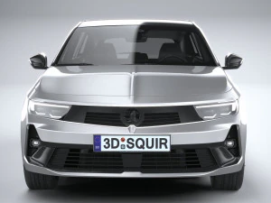 Опель Астра Спортс Турер GSE 2022 3D Модель