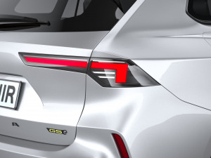 Vauxhall Astra Sports Tourer GSE 2022 3D Модель