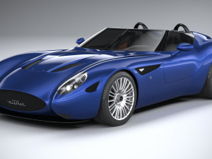 Zagato Mostro Barchetta 2022 3Dモデル