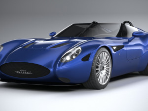 Zagato Mostro Barchetta 2022 3Dモデル