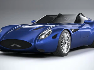 Zagato Mostro Barchetta 2022 3D Model