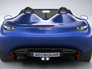 Zagato Mostro Barchetta 2022 3Dモデル