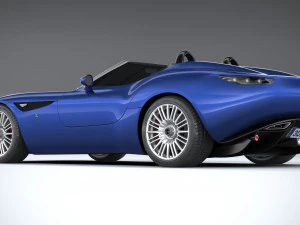 Zagato Mostro Barchetta 2022 3D Model