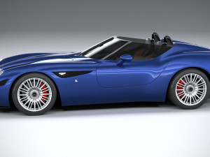 Zagato Mostro Barchetta 2022 3Dモデル