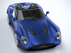 Zagato Mostro Barchetta 2022 3D Model
