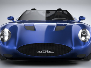 Zagato Mostro Barchetta 2022 3Dモデル