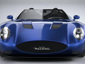 Zagato Mostro Barchetta 2022 3D Model