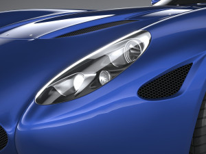 Zagato Mostro Barchetta 2022 3Dモデル