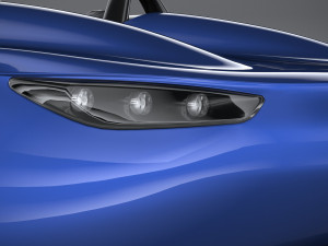 Zagato Mostro Barchetta 2022 3Dモデル