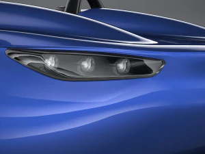 Zagato Mostro Barchetta 2022 3D Model