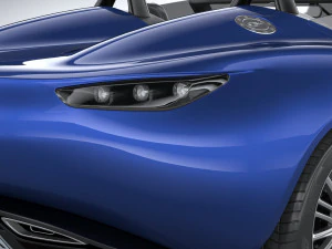 Zagato Mostro Barchetta 2022 3D Model