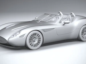 Zagato Mostro Barchetta 2022 3D Model