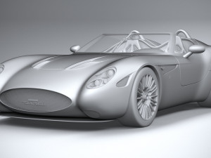 Zagato Mostro Barchetta 2022 3Dモデル