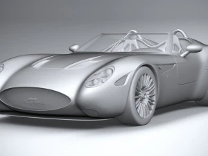Zagato Mostro Barchetta 2022 3D Model