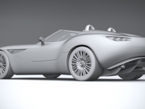 Zagato Mostro Barchetta 2022 3Dモデル