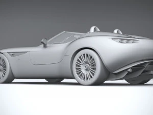 Zagato Mostro Barchetta 2022 3D Model