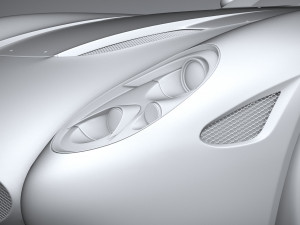 Zagato Mostro Barchetta 2022 3Dモデル