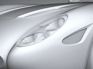 Zagato Mostro Barchetta 2022 3D Model