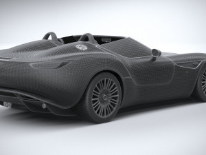 Zagato Mostro Barchetta 2022 3Dモデル