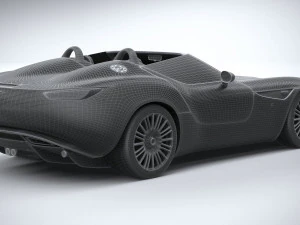 Zagato Mostro Barchetta 2022 3D Model