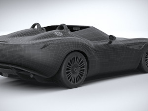 Zagato Mostro Barchetta 2022 3Dモデル