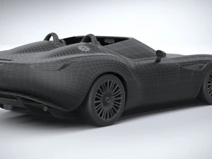 Zagato Mostro Barchetta 2022 3D Model